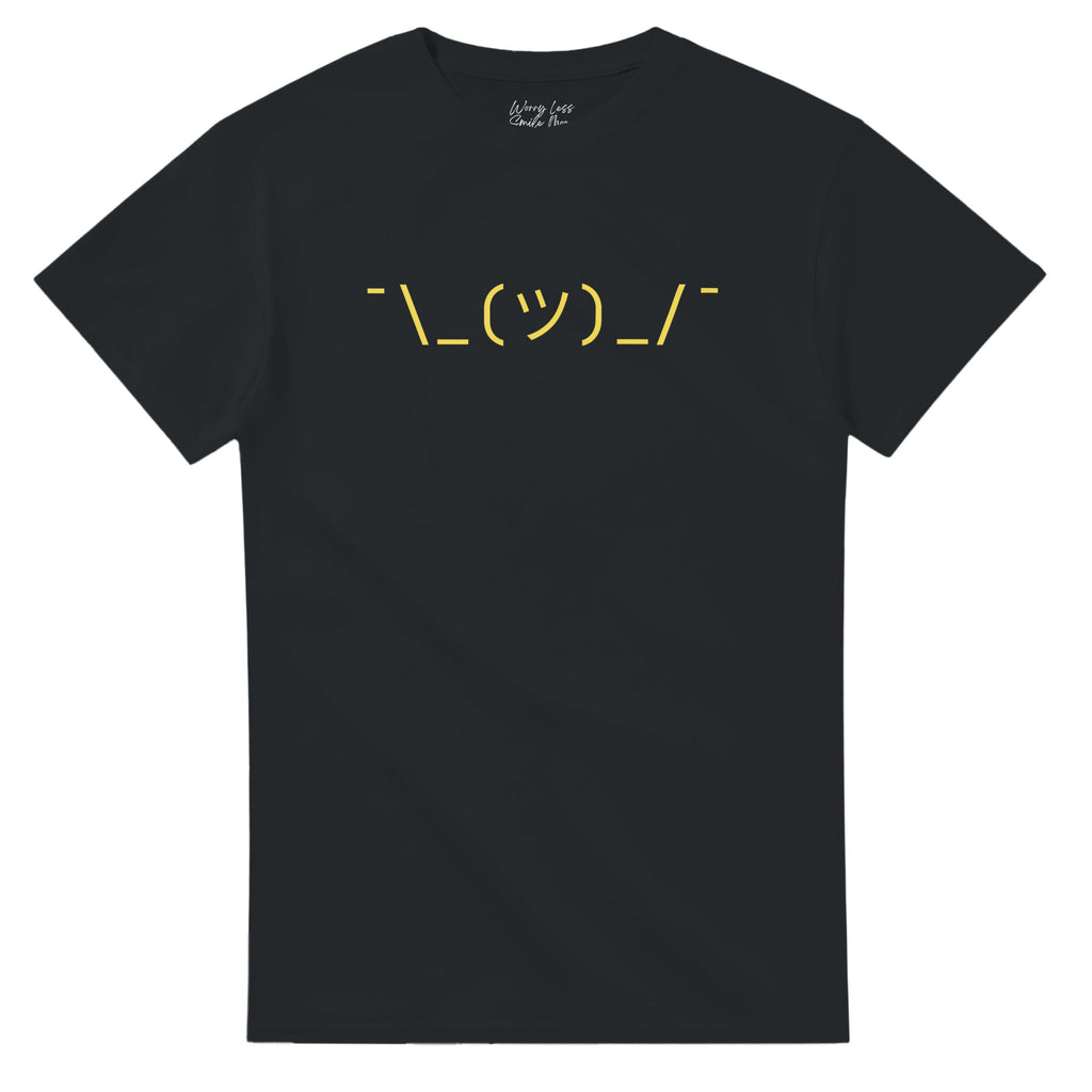 ¯\_(ツ)_/¯ ASCII classic nerd shirt | Smile Shirts