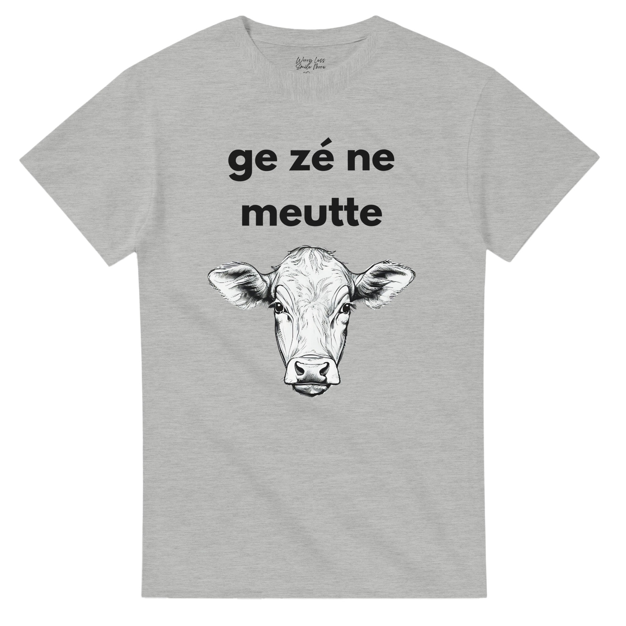 Gij kalf - ge zé ne meutte T-shirt Grijs
