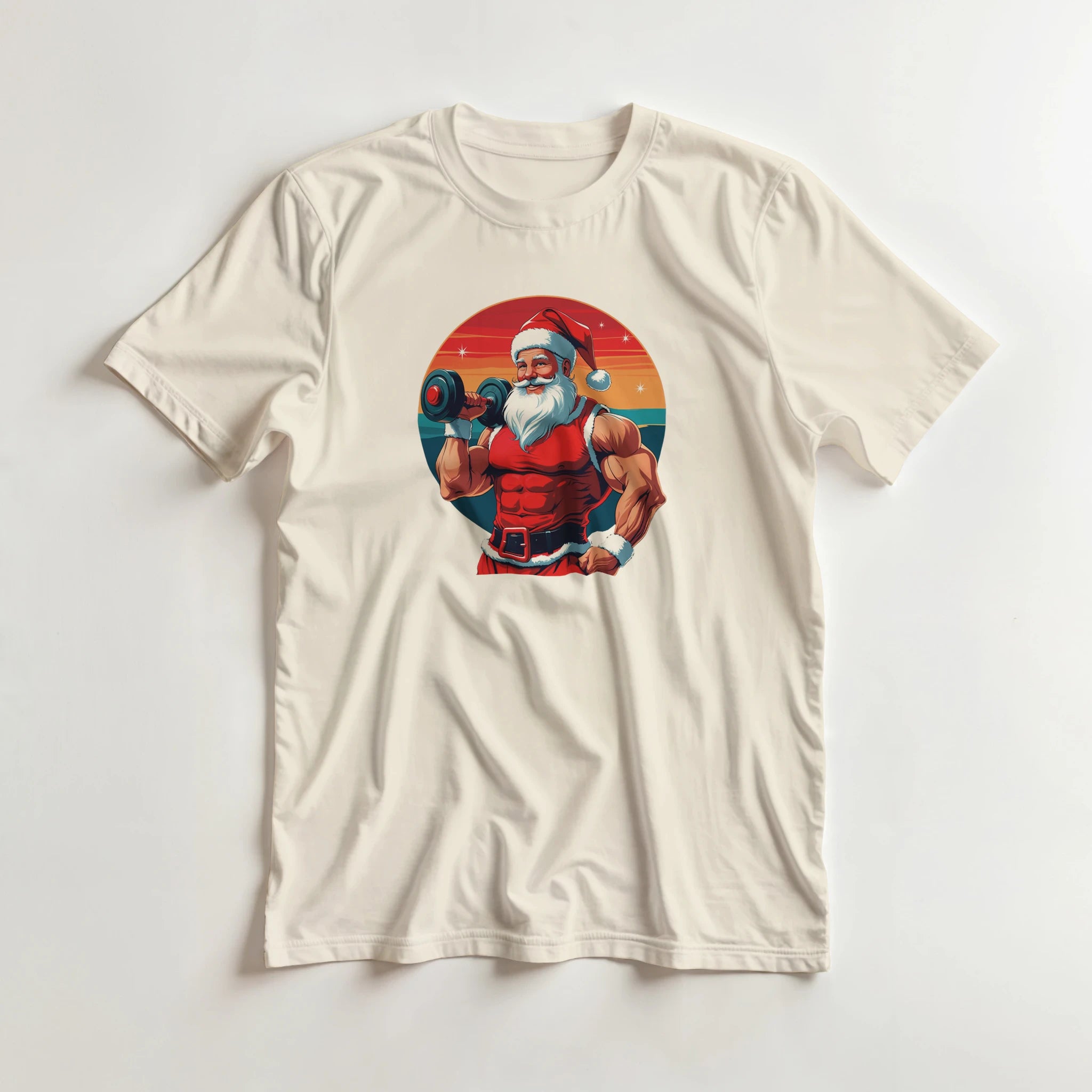 Gym Santa – Kerst Shirt