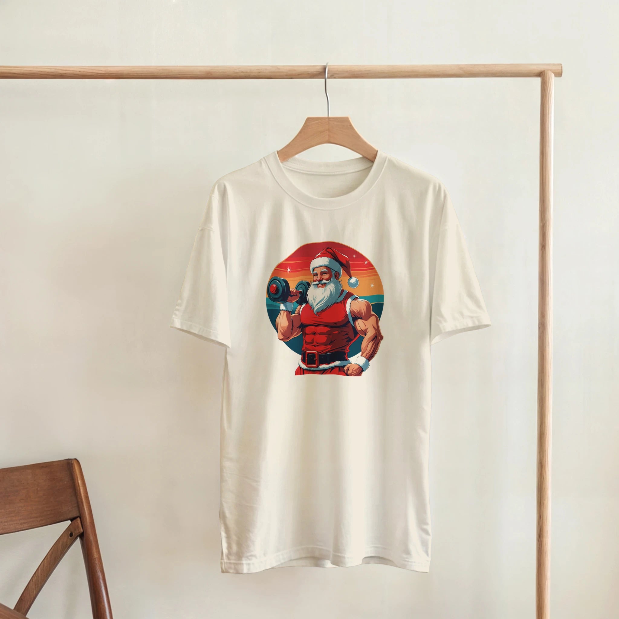 Gym Santa – Sleigh All Day T-shirt