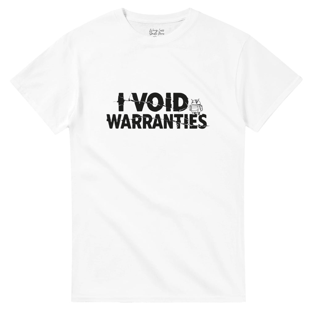 I void warranties nerd shirt | Smile Shirts