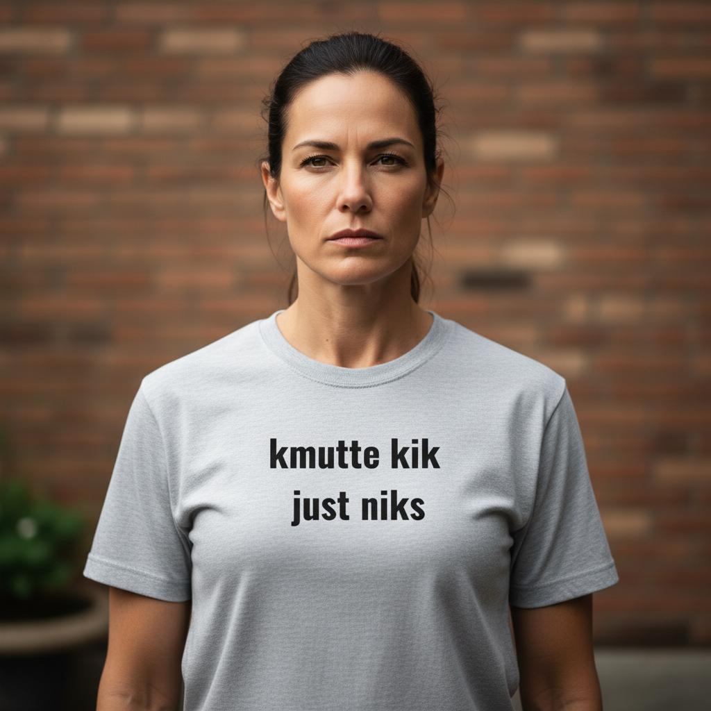 Kmutte kik just niks - Antwerps Shirt