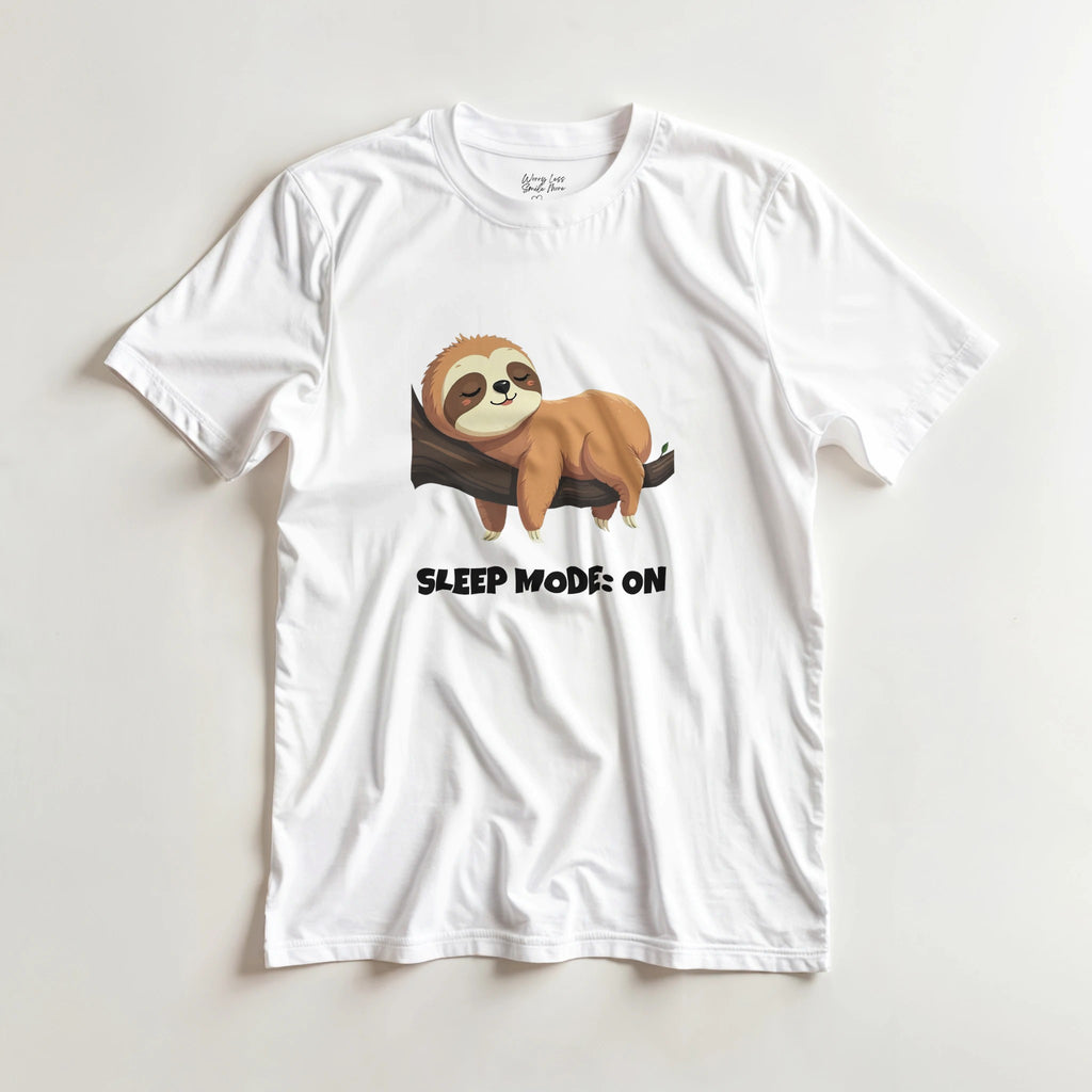 Sleep Mode On Wit shirt 