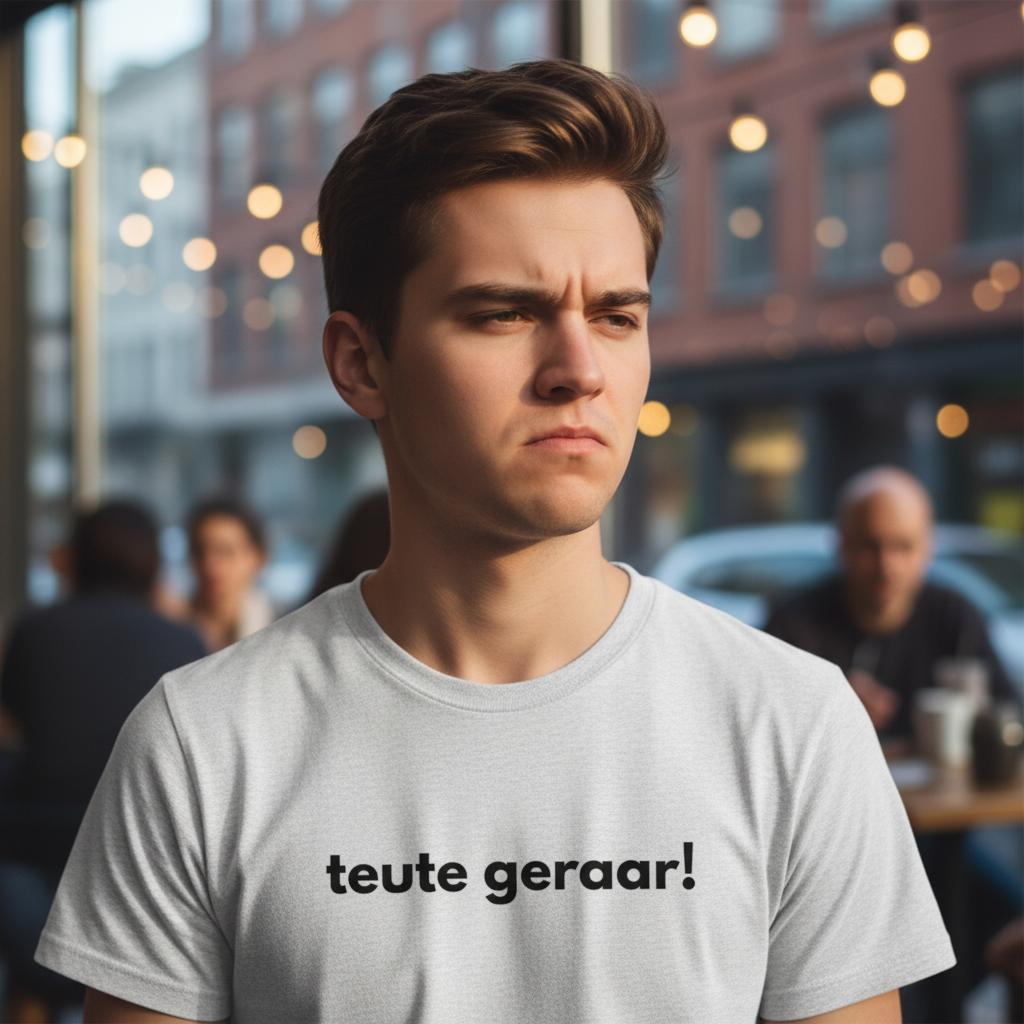 Teute Geraar - Nope in het Antwerps - Grijs