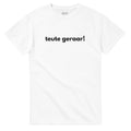 Teute Geraar - Shirt met Antwerpse tekst - Wit