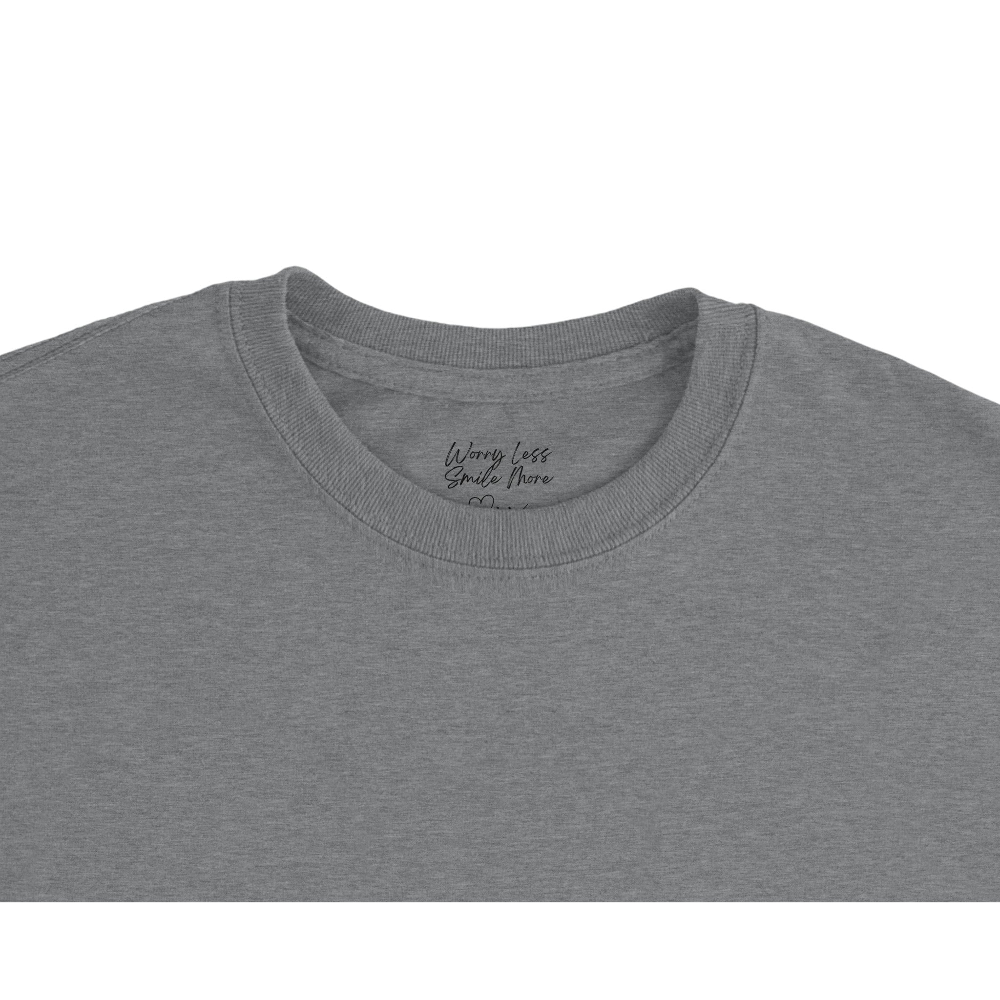 Worry Less Smile More - Smile Shirts Detail