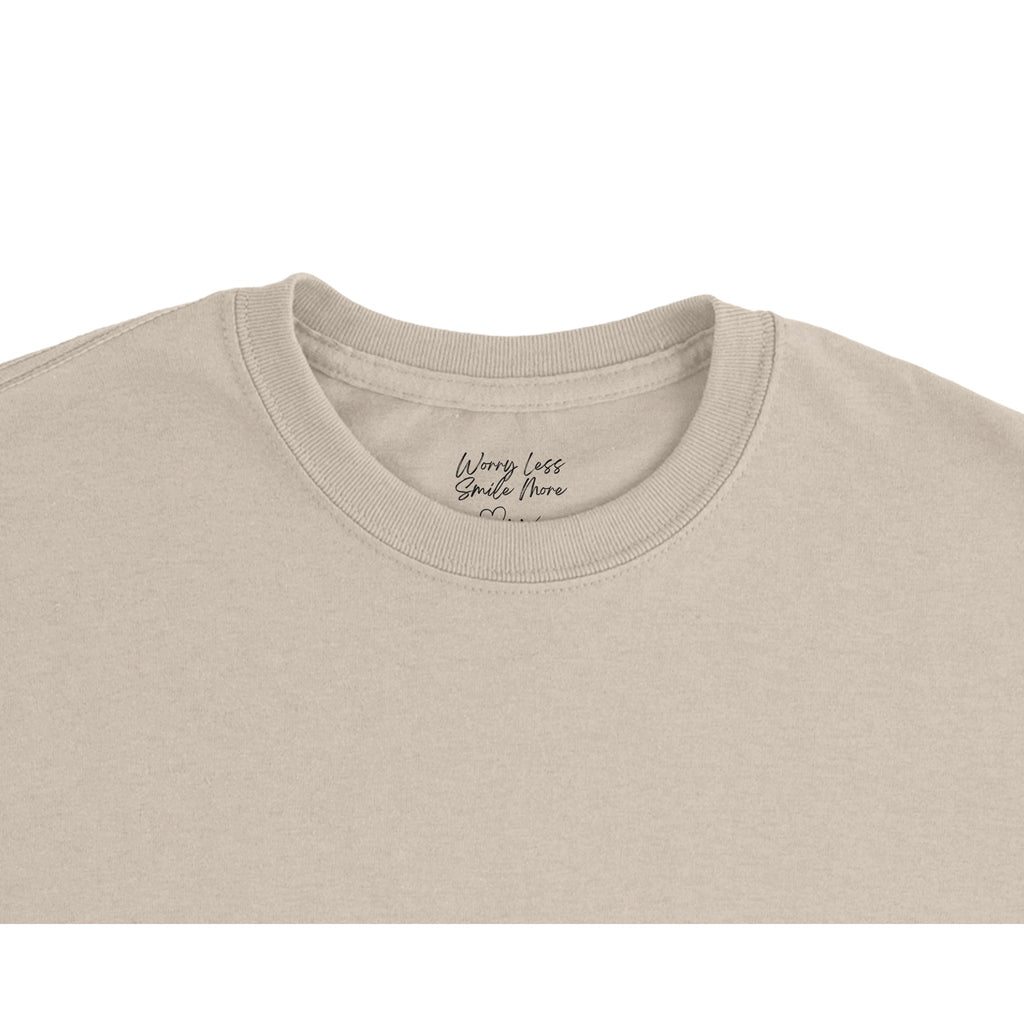 Worry Less Smile More - Smile Shirts Detail