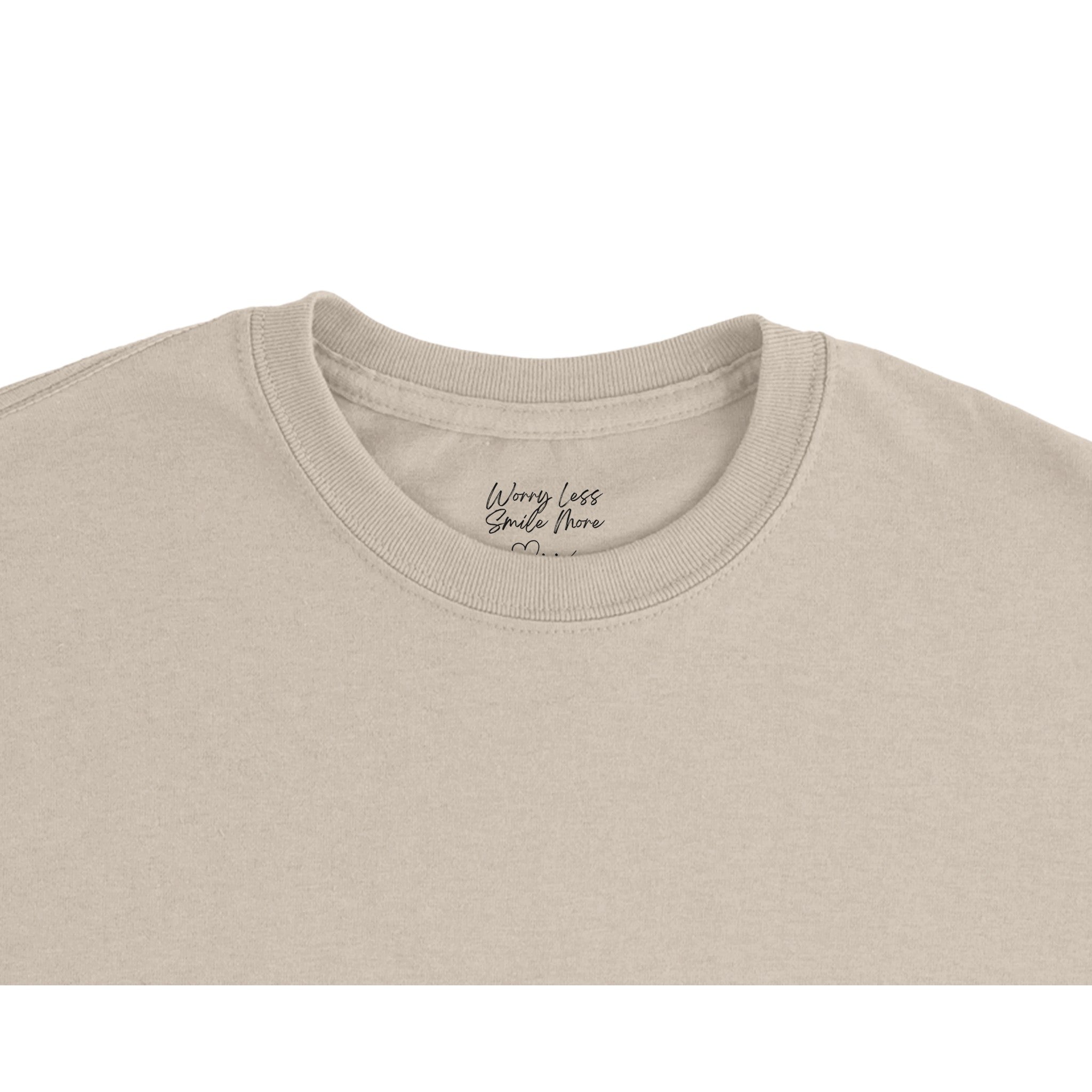 Worry Less Smile More - Smile Shirts Detail