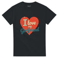Zwart I Love My Girlfriend T-Shirt met Rood Hart