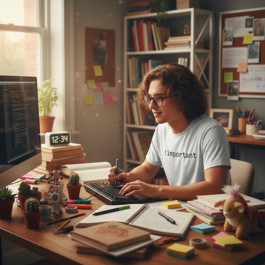 !important shirt voor nerds en developers