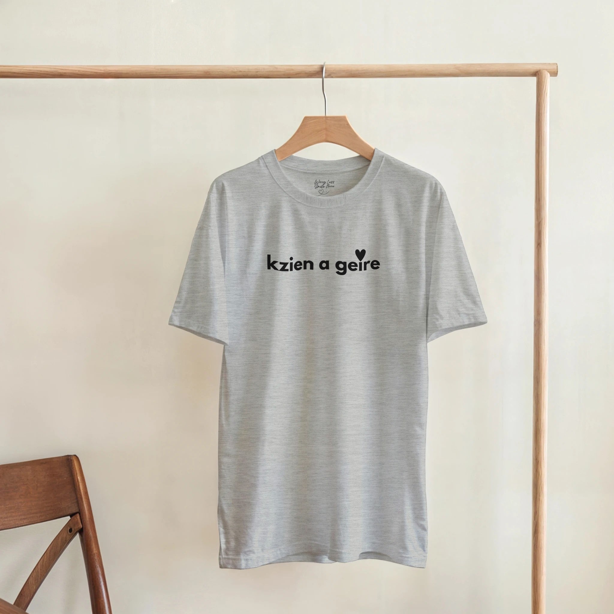 kzien a geire - grijs shirt - Antwerps dialect